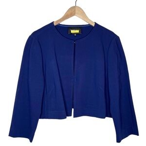 Lafayette 148 royal blue wool cardigan and dress size 16